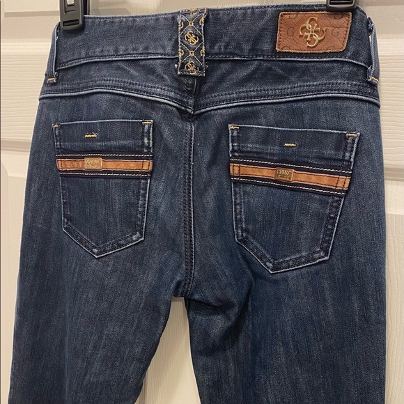 Guess Premium Womens Blue Denim Jeans - Picture 7 of 12